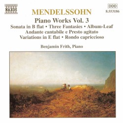 Piano Works, Volume 3
