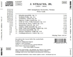 J. Strauss, Jr Edition, Vol. 27