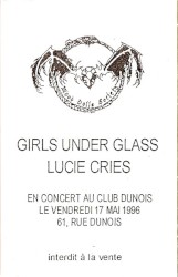 Girls Under Glass / Lucie Cries