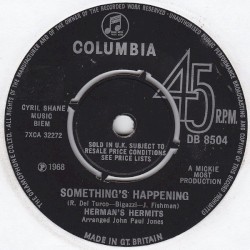 Something's Happening / The Most Beautiful Thing in My Life