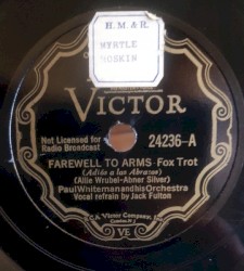 Farewell to Arms / A White House of Our Own