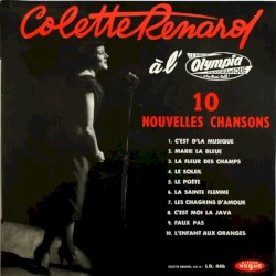 Colette Renard à l'Olympia