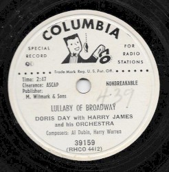 Lullaby of Broadway / Would I Love You