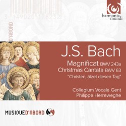 Magnificat BWV 243a / Christmas Cantata BWV 63 "Christen, Àtzet diesen Tag"