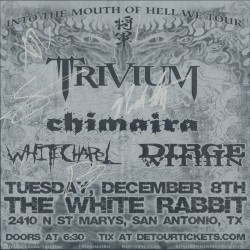 Trivium Live: San Antonio, TX 2009