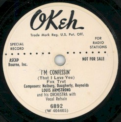 I'm Confessin' (That I Love You) / If I Could Be With You (One Hour To-Night)
