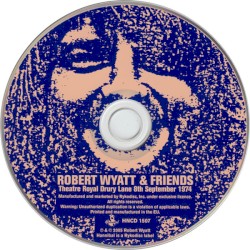 Theatre Royal Drury Lane 8.09.1974