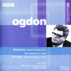 Beethoven: Piano Concerto no. 5 / 32 Variations in C minor / Schubert: Piano Sonata in C minor