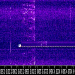 Shortwave Radio 3832.01 kHz North Texas RTL-SDR operated by W5CQU (Very Late at Night)