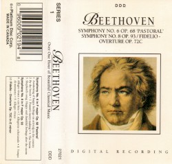 Symphony No. 6 Op. 68 'Pastoral' / Symphony No. 8 Op. 93 / Fidelio - Overture Op. 72C