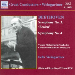 Symphony no. 3 "Eroica" / Symphony no. 4