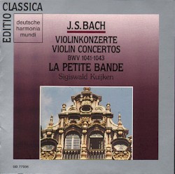 Violinkonzerte BWV 1041-1043