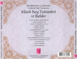 Müziğimizden Çeşitlemeler / Klasik Ney Taksimleri Ve İlahiler