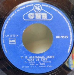 Zet ’m even op / ’t Is allemaal echt wat je ziet