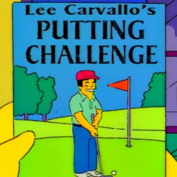 Lee Carvallo’s PUTTING CHALLENGE