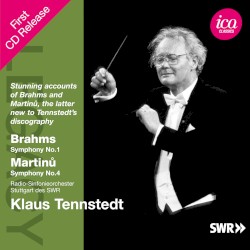 Brahms: Symphony No. 1; Martinů: Symphony No. 4