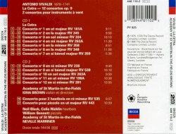 La Cetra, 12 Violin Concertos, op.9