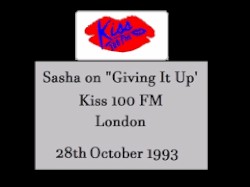 DJ Sasha @ Kiss FM, London, 28th Oct 93 (1am till 4am) (Week 4 of 4)