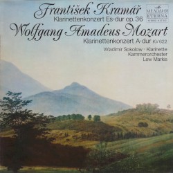 Kramář: Klarinettenkonzert Es-dur op. 36 / Mozart: Klarinettenkonzert A-dur KV 622