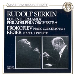 Prokofiev: Piano Concerto No. 4 / Reger: Piano Concerto