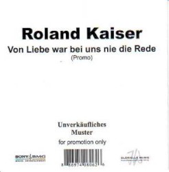 Von Liebe war bei uns nie die Rede