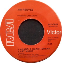 I Heard a Heart Break Last Night / That’s When I See the Blues (in Your Pretty Brown Eyes)