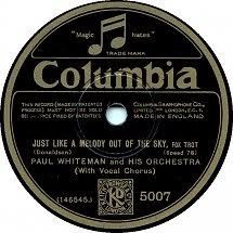 Just Like a Melody Out of the Sky / Because My Baby Don't Mean "Maybe" Now