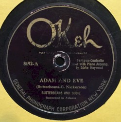 Adam and Eve / Consolation Blues