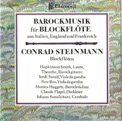 Barockmusik für Blockflöte aus Italien, England und Frankreich