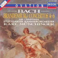 Brandenburg Concertos 4‐6 / Air / Sinfonia