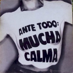 Ante todo, mucha calma