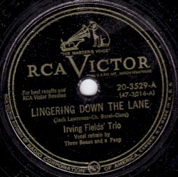 Lingering Down the Lane / Mexican Hot Foot