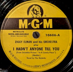 I Hadn't Anyone Till You