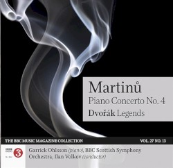BBC Music, Volume 27, Number 13: Martinů: Piano Concerto no. 4 / Dvořák: Legends