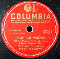 Right or Wrong / Get Along Home Cindy