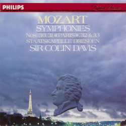 Symphonies nos. 30, 31 “Paris”, 32 & 33