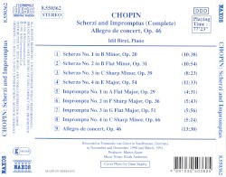 Scherzi and Impromptus (Complete) / Allegro de concert, op. 46