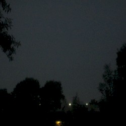 Above a Parking Lot at Night, Freeway, Smoke Detector, Very Light Rain, Neighbors, Vehicles