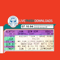 1994-07-10: Saratoga Performing Arts Center, Saratoga Springs, NY, USA