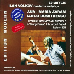 Ilan Volkov Conducts and Plays Ana-Maria Avram and Iancu Dumitrescu