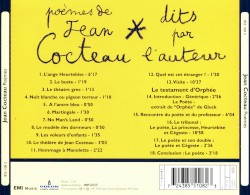 Poèmes de Jean Cocteau dits par l’auteur
