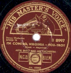 I'm Coming, Virginia / Out of Nowhere