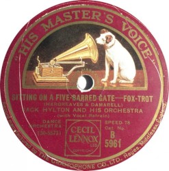 Sitting on a Five-Barred Gate / We All Go Oo, Ha, Ha! Together