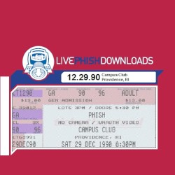 1990-12-29: Campus Club, Providence, RI, USA