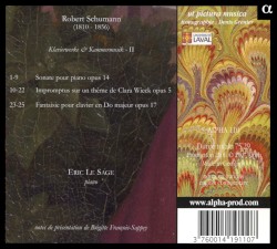 Sonate, Impromptus & Fantaisie: Klavierwerke & Kammermusik II