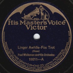 Linger Awhile / Hollywood