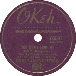 You Don't Love Me (But I'll Always Care) / No Wonder