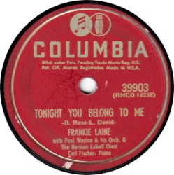 Tonight You Belong to Me / I'm Just a Poor Bachelor