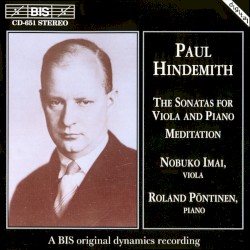 The Sonatas for Viola and Piano / Meditation