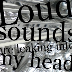 Loud sounds are leaking into my head